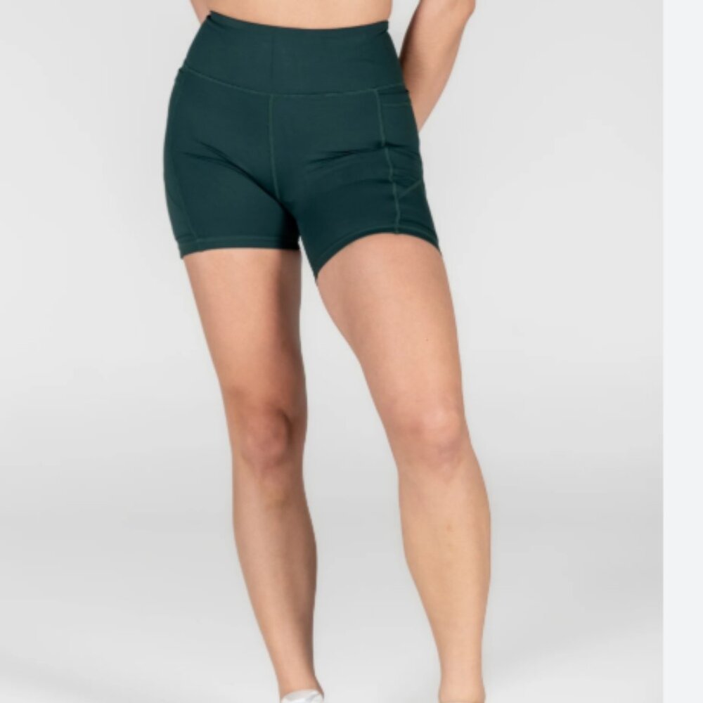 Baseline Shorts (5 in. inseam) - Black | Senita Athletics | Large